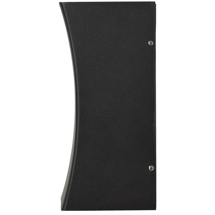 Telbix Dash Exterior Up/Down CCT LED Wall Light | Black