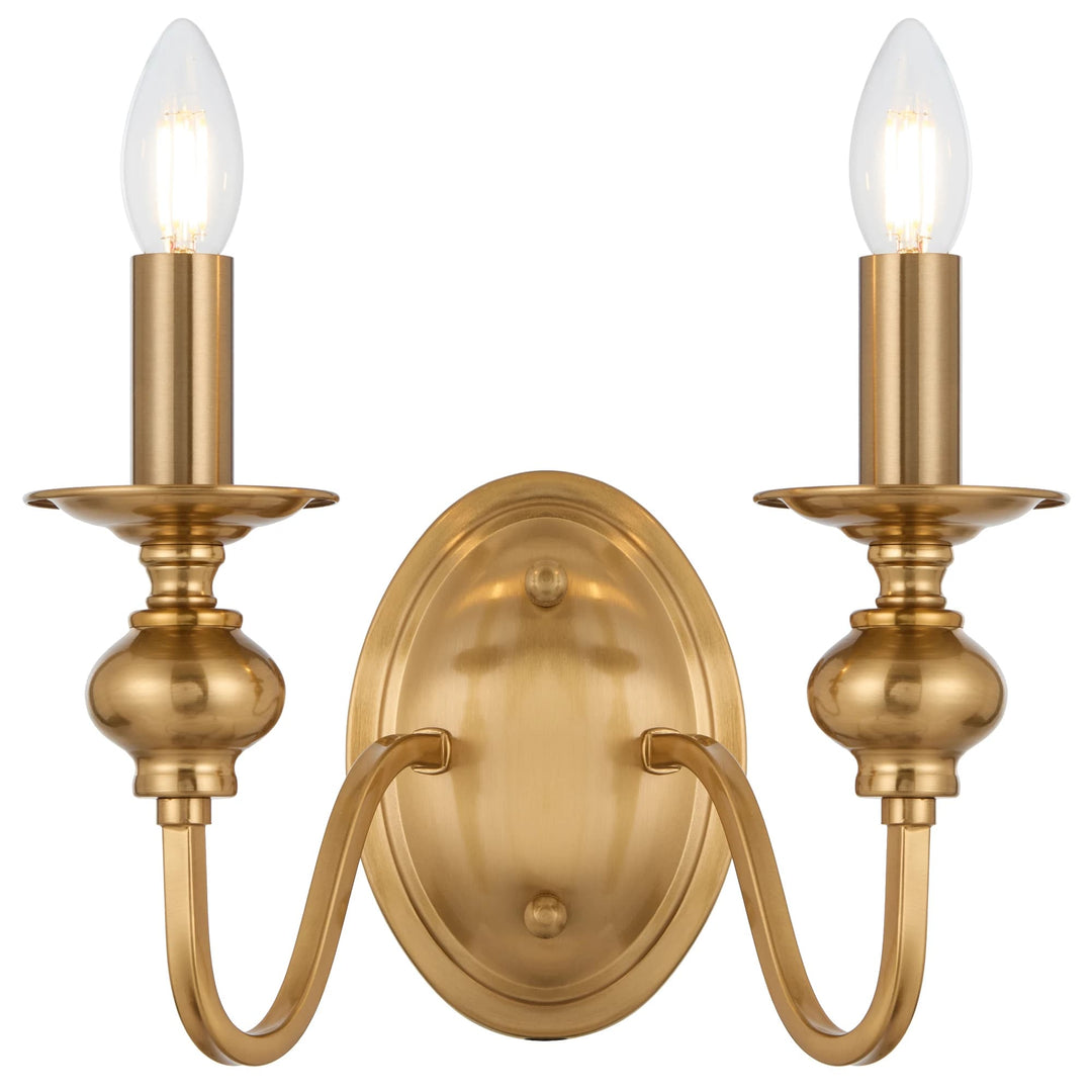 Telbix Siedel 2-Light Wall Bracket | Copper