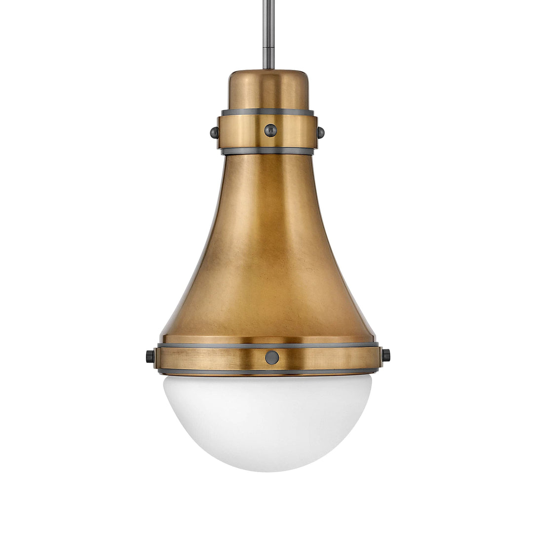 Hinkley Oliver Small Pendant Light | Heritage Brass