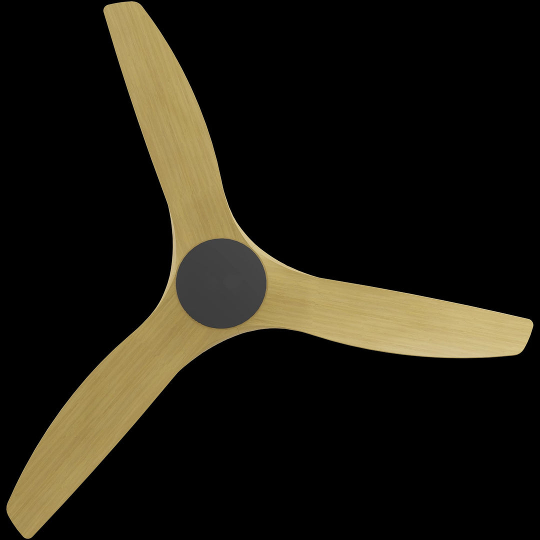 Calibo Smart CloudFan 60" (1520mm) ABS Energy Efficient DC Ceiling Fan and Remote | Black & Bamboo