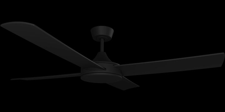 Calibo Breeze Silent 48" (1220mm) ABS Energy Efficient DC Ceiling Fan and Remote | Black