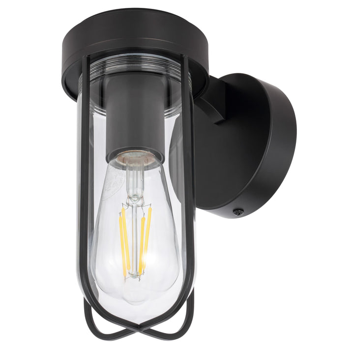 Telbix Fonseca Exterior Wall Light | Black