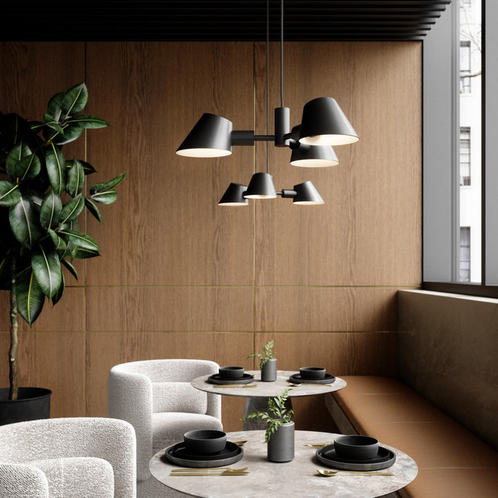 Nordlux Stay 3 Light Pendant | Black
