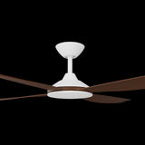 Calibo Vanga 56" DC Smart Ceiling Fan with Remote Control | White and Koa