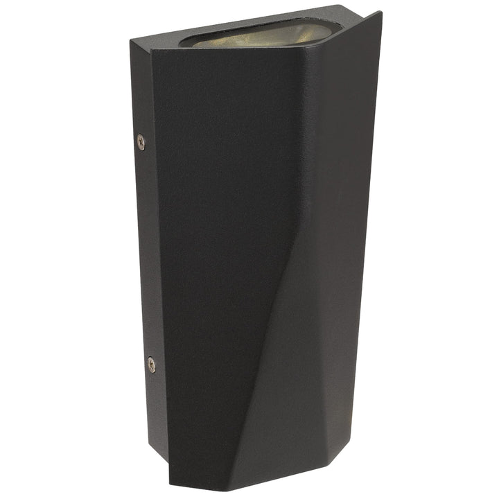 Teblix Monza Up/Down Exterior Wall Light | Black