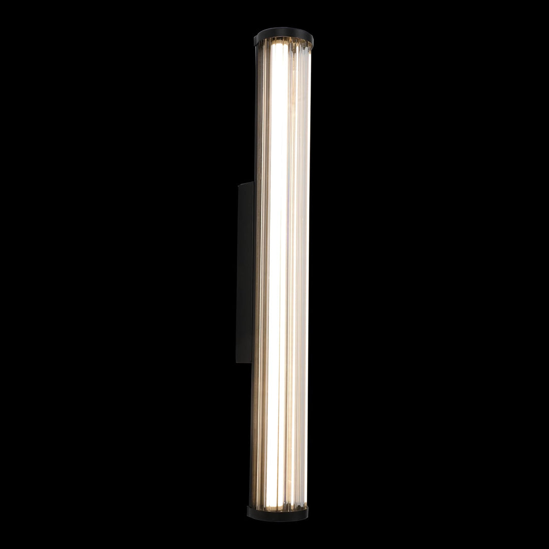 Calibo Junco Vertical Slimline Tubular 3CCT LED Exterior Wall Light | Medium