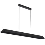 Telbix Corsa Tricolour LED Linear Pendant | Black