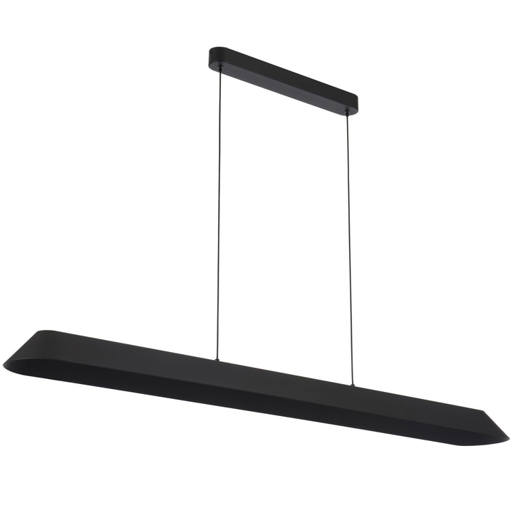 Telbix Corsa Tricolour LED Linear Pendant | Black