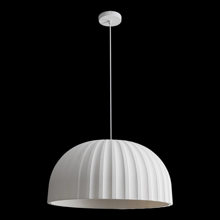 Calibo Rachis Modern Minimalist Fluted Dome Pendant | 600mm
