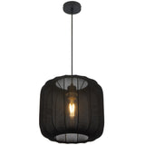Telbix Jonsel Medium Pendant Light | Black