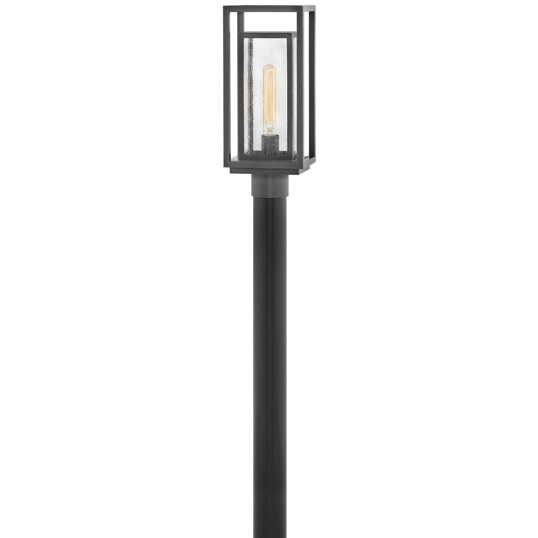 Hinkley Republic Medium Outdoor Lantern Post Light | Oil Rubbed Bronze