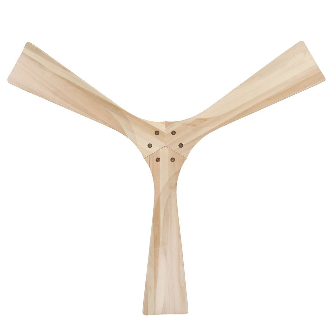 Fanco Gaia 48" DC Ceiling Fan with Remote | Natural Timber