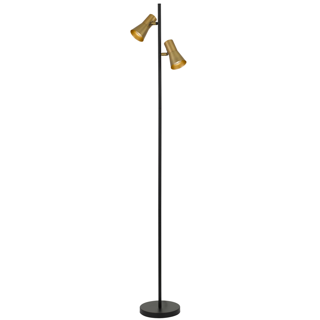 Telbix Verik Floor Lamp | Brass