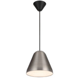 Telbix Hanami 220mm Pendant Light | Nickel