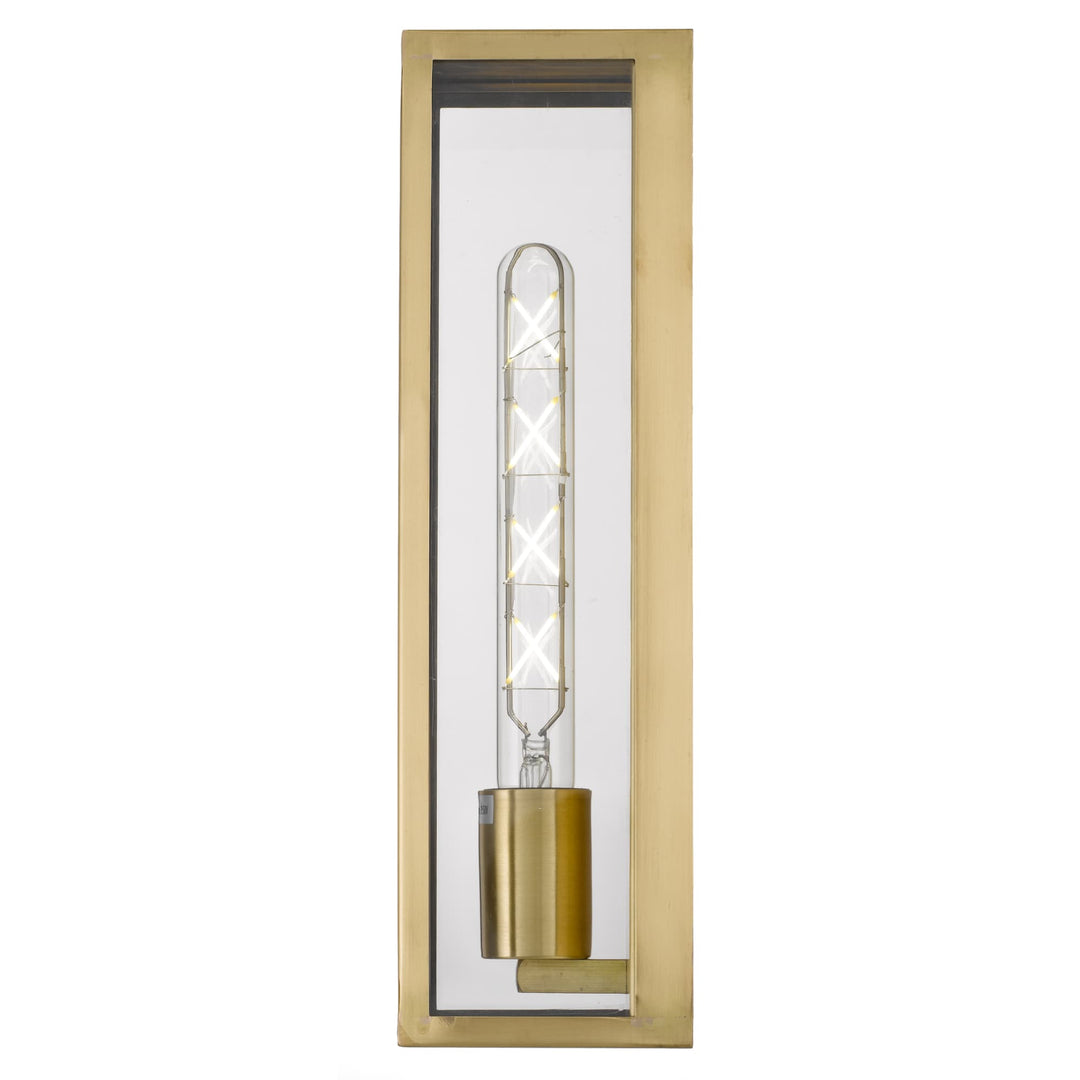 Telbix Arzano Medium Wall Light | Antique Brass