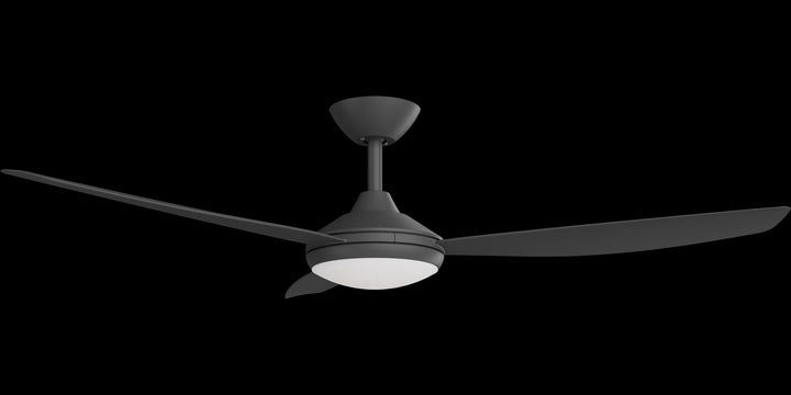 Calibo Condor 56" DC Smart Ceiling Fan with LED Light and Remote Control | Black