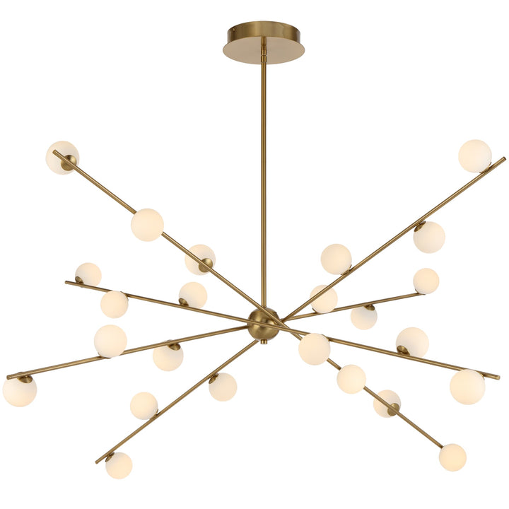Telbix Captiva 24 Light LED Pendant | Antique Gold