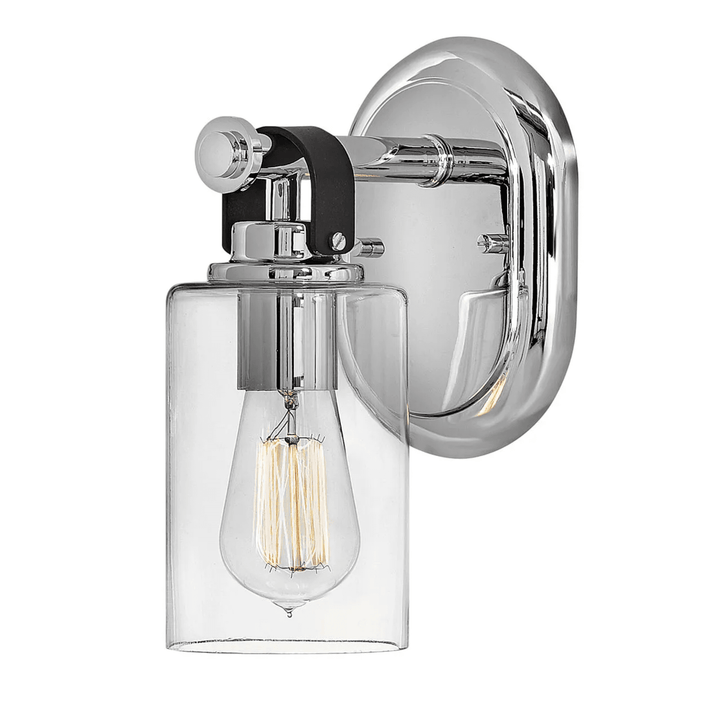Hinkley Halstead Single Wall Sconce (E27) | Chrome