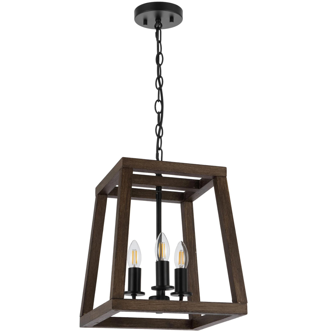 Telbix Black Dalton Pendant Light | 3 Light