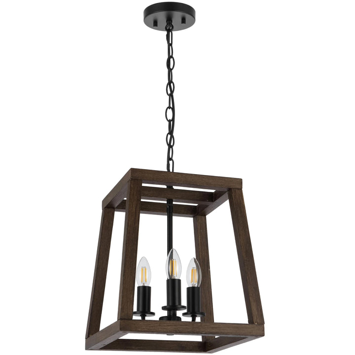Telbix Black Dalton Pendant Light | 3 Light