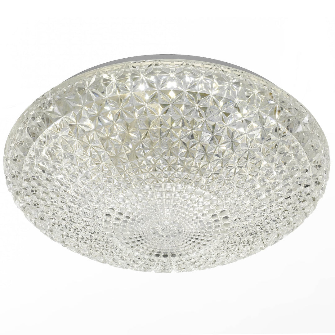 Telbix Lilac Tricolour LED Oyster Light | Small
