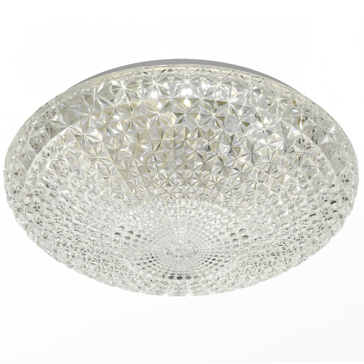 Telbix Lilac Tricolour LED Oyster Light | Small