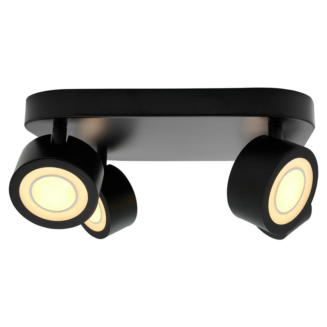 Nordlux Clyde 4 Light LED Ceiling Light | Black