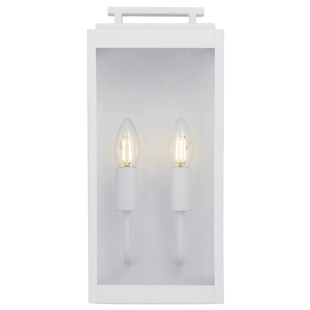 Telbix Truman 2 Light Wall Light | White