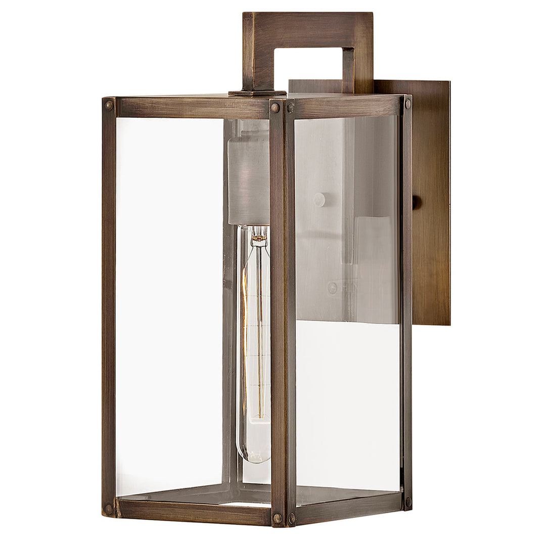 Hinkley Max Small Exterior Wall Light | Burnished Bronze
