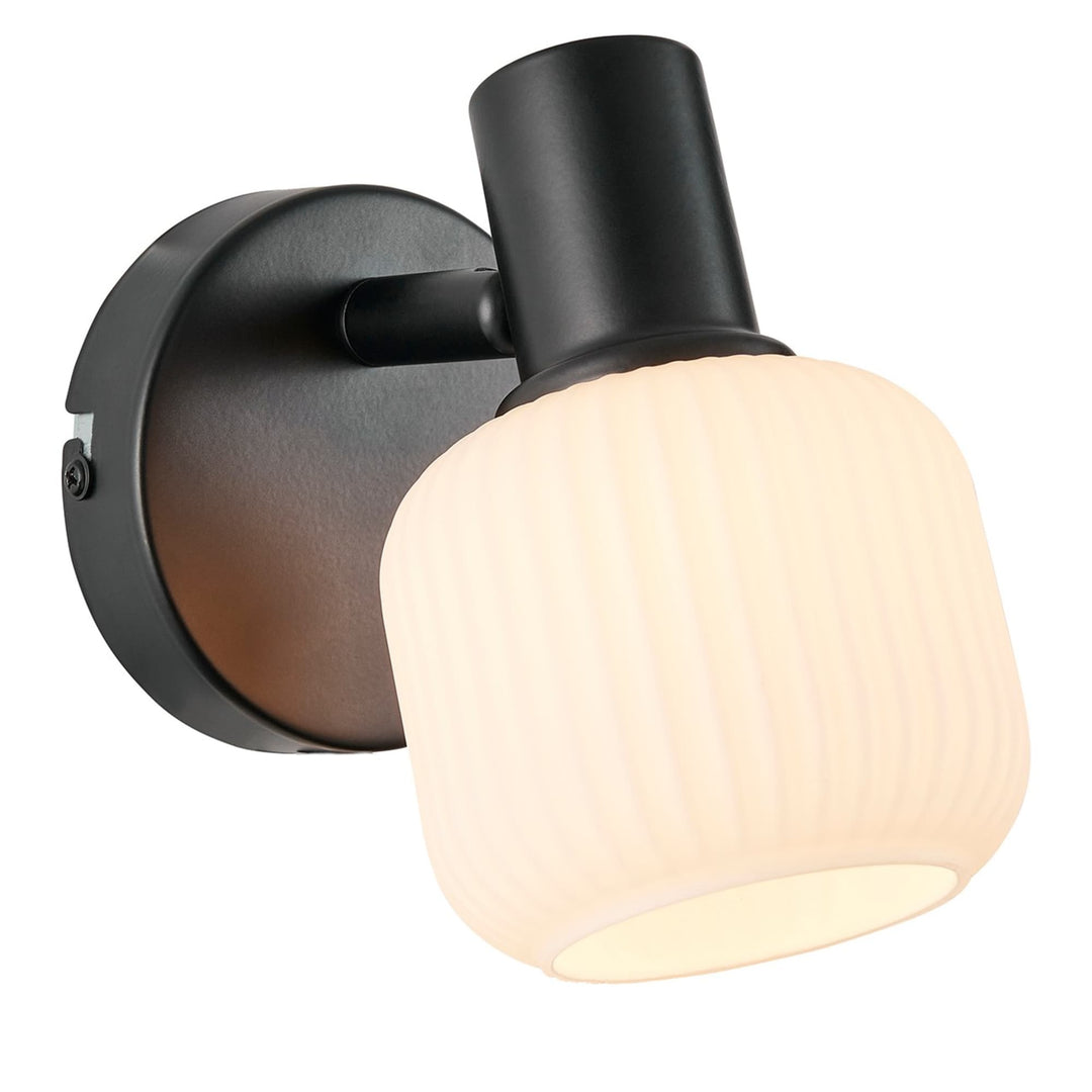 Nordlux Milford Mini Wall Light | Black