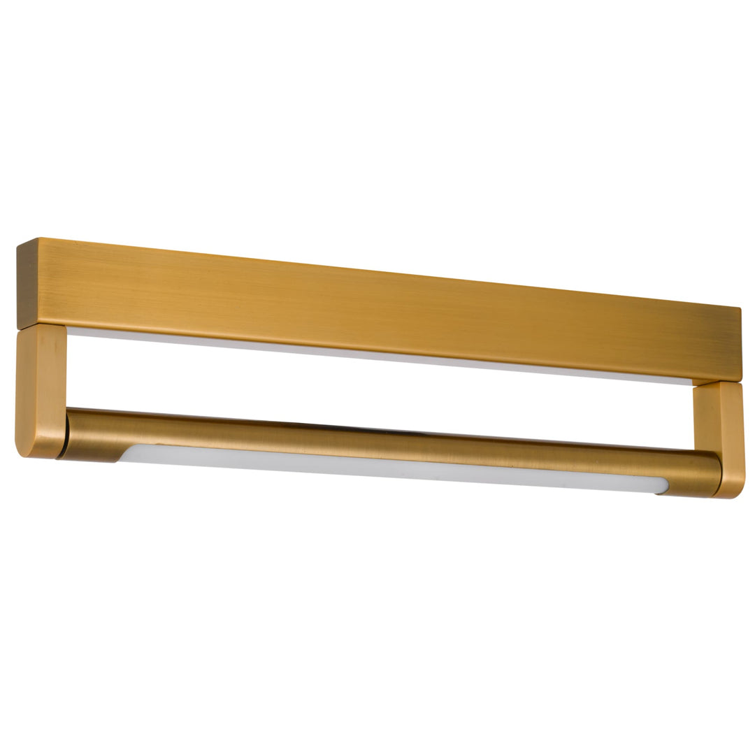 Telbix Arvin Small Tricolour LED Vanity Light | Antique Gold