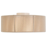 Telbix Cusco Scandinavian DIY Batten Fix Light with Soft Woven Fabric Shade | Medium