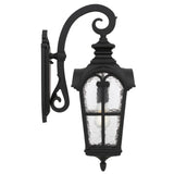 Telbix Shelton Exterior Wall Light | Black