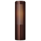 Nordlux Aludra 45 Garden Post Light | Seaside Brown Metallic