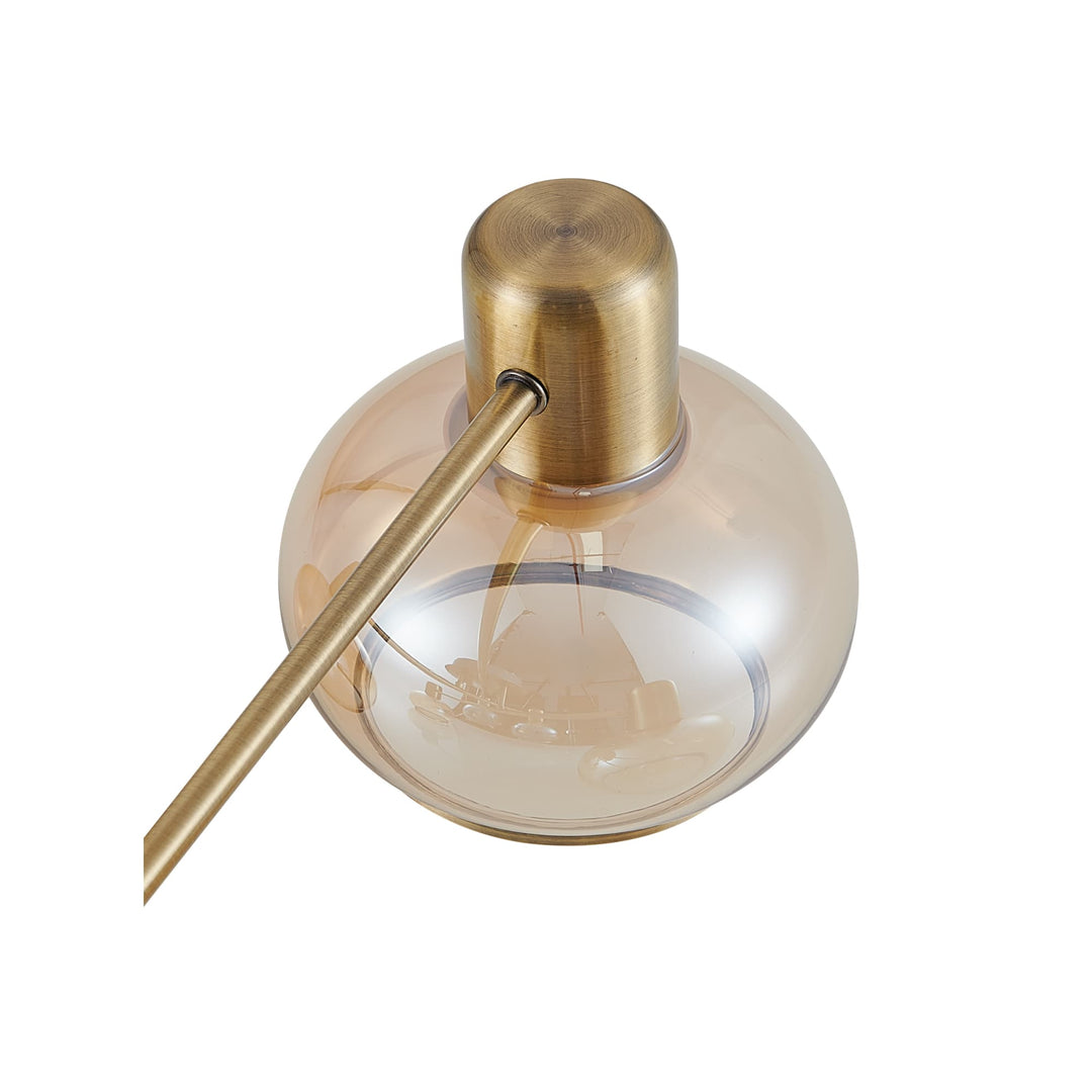 Telbix Marbell 5 Light Bar Pendant | Antique Brass