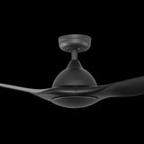 Fanco Horizon Smart 52" DC Ceiling Fan with Wall Control and Remote | Black