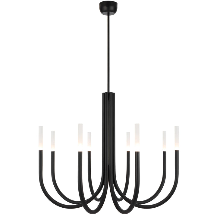 Telbix Joshua 8 Light Pendant Light | Black