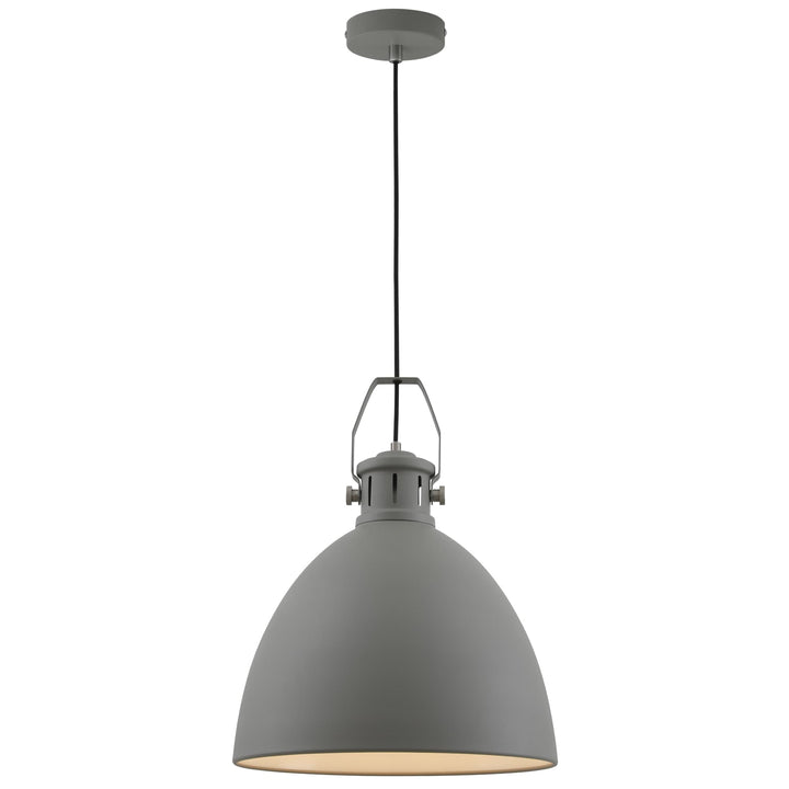 Telbix Fabrica Medium Pendant | Grey