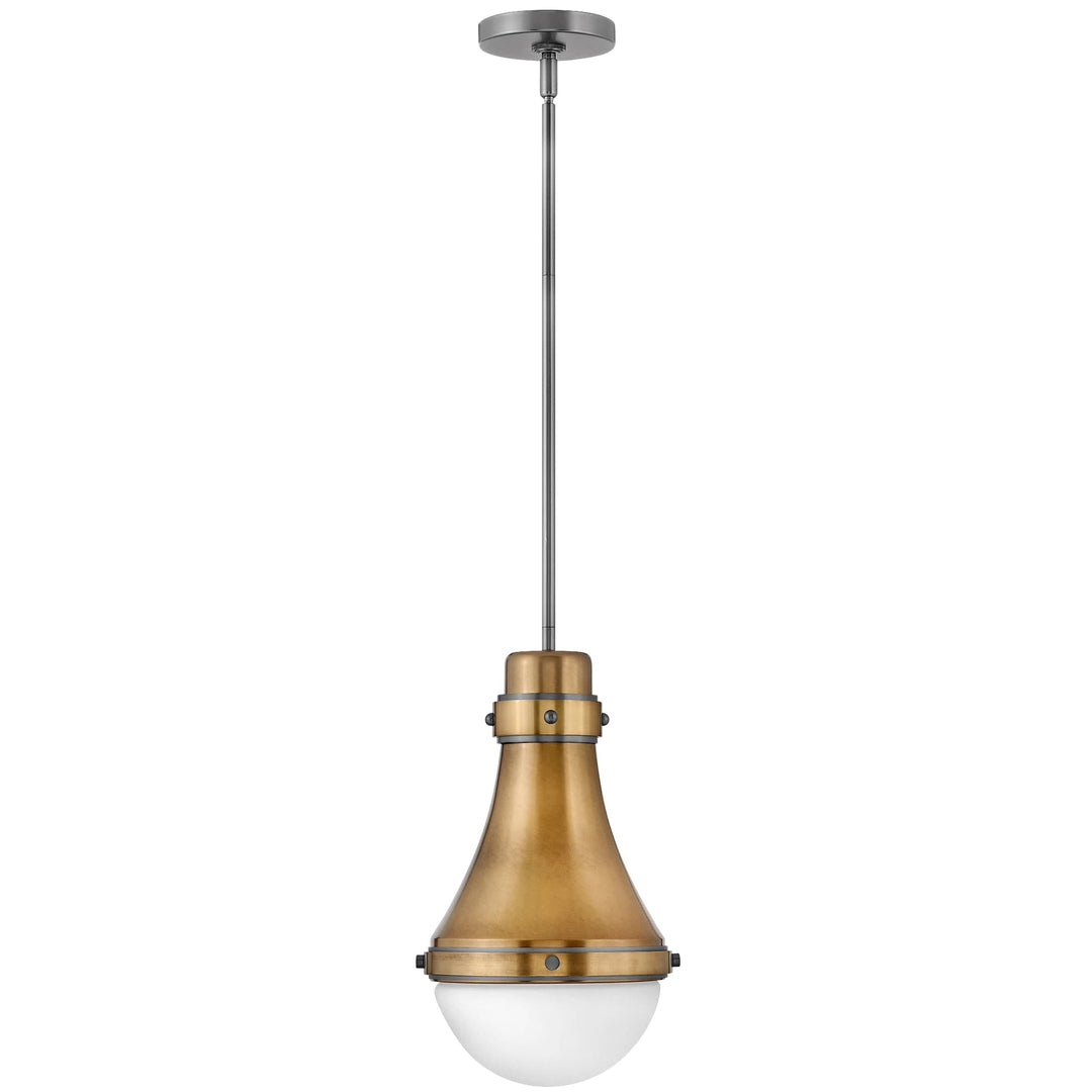 Hinkley Oliver Small Pendant Light | Heritage Brass