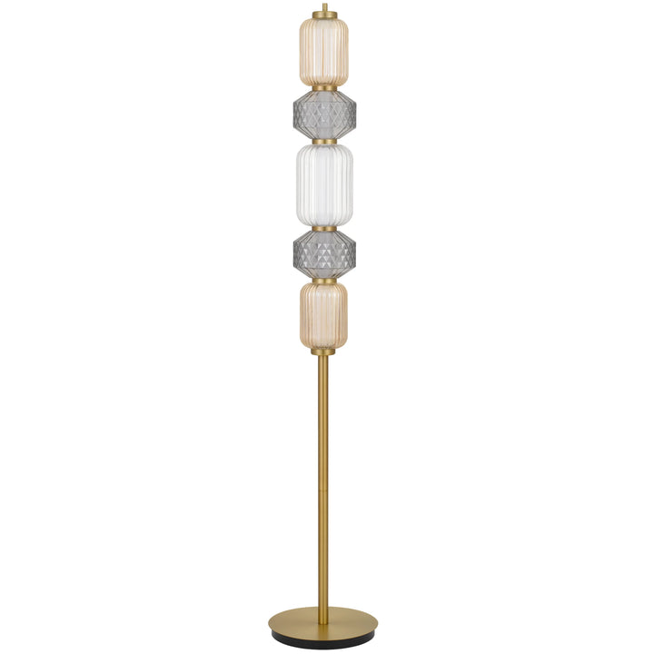 Telbix Torso LED Floor Lamp | Brass