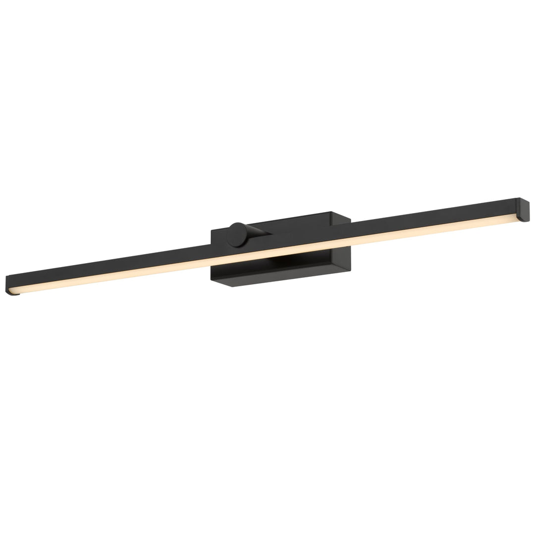 Telbix Foley Medium Tricolour LED Vanity Light | Black