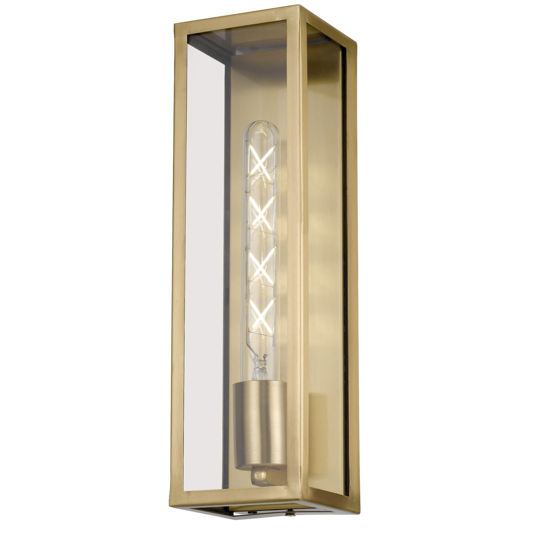 Telbix Arzano Medium Wall Light | Antique Brass