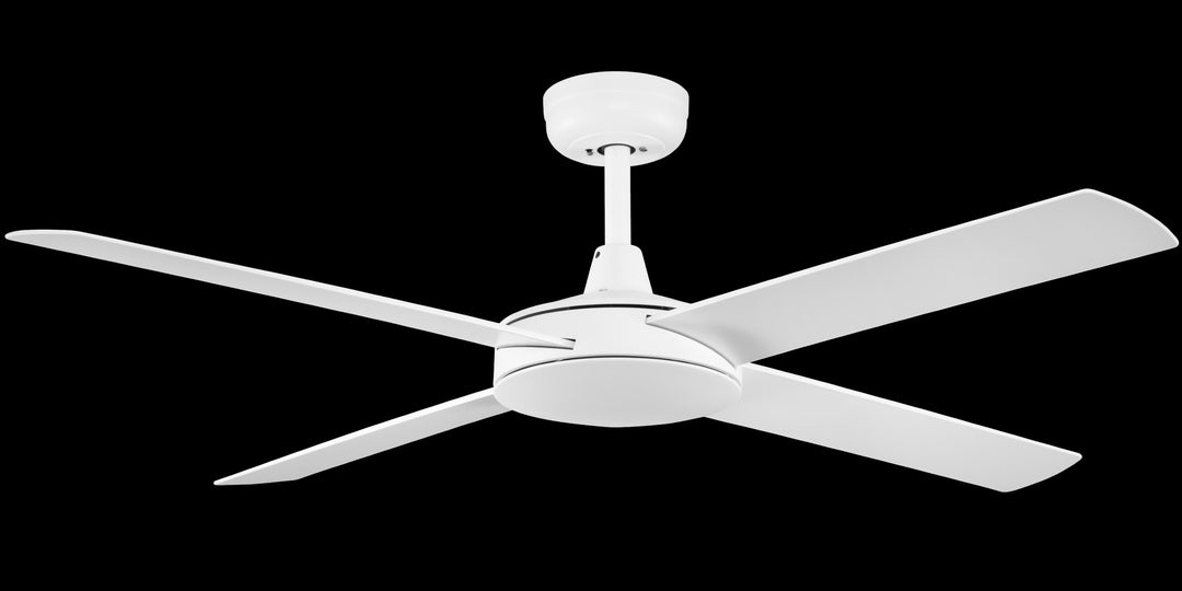Fanco Eco Silent Deluxe 52" Smart DC Ceiling Fan with Remote Control | White