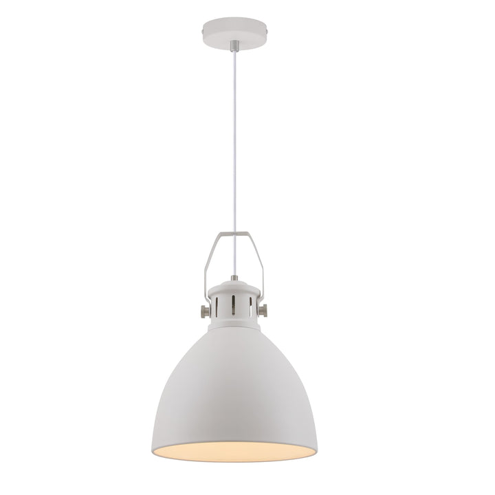 Telbix Fabrica Small Pendant Light | White