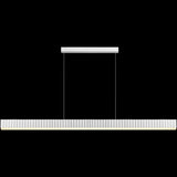 Calibo Prinia Modern Fluted 2032mm Linear Pendant Light | White