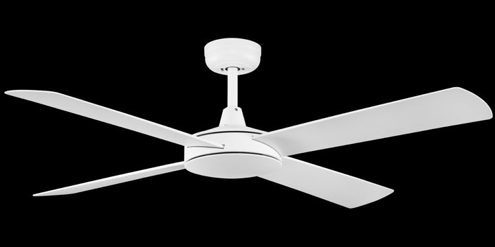 Fanco Eco Silent Deluxe 56" Smart DC Ceiling Fan with TriControl | White