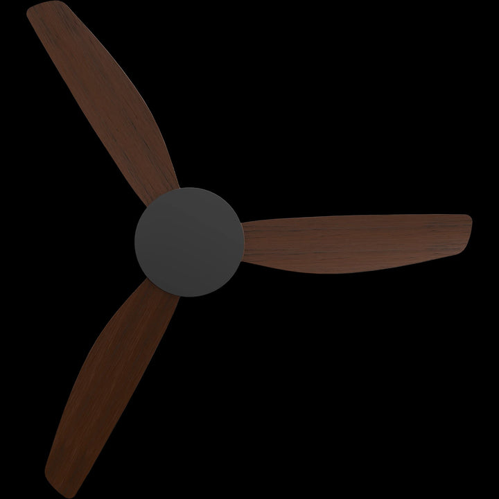 Calibo Condor 52" DC Smart Ceiling Fan with Remote Control | Black and Koa