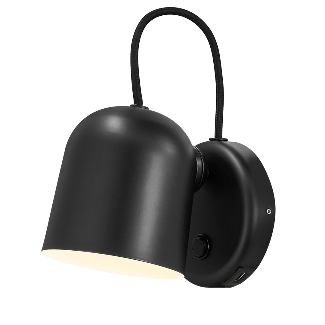 Nordlux Angle Adjustable Wall Light | Black