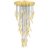Telbix Milazo 60 LED Pendant Light | Gold