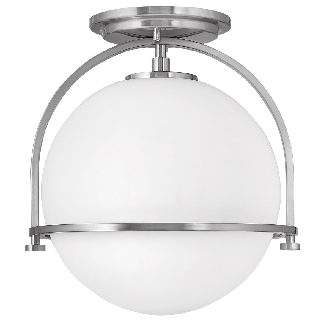Hinkley Somerset Small Semi-Flush Mount | Brushed Nickel
